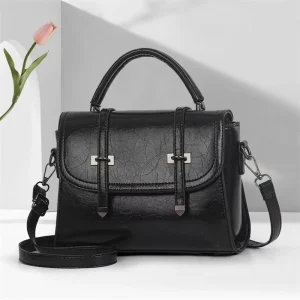 Factory Fashion Women's High-End Handbag Large Capacity Crossbody Shoulder Bag Zip Single Double for Winter In-Stock Item