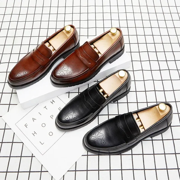Leather Tenis Shoes
