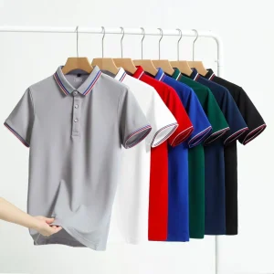 New Breathable Polo Short-sleeve Shirts and T-shirts for Summer 26, Business Style