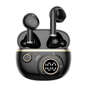 J08C High Quality Wireless TWS Earbuds Portable for BT Audio Headphones Digital Non-Noise Cancelling In-Ear Earphone